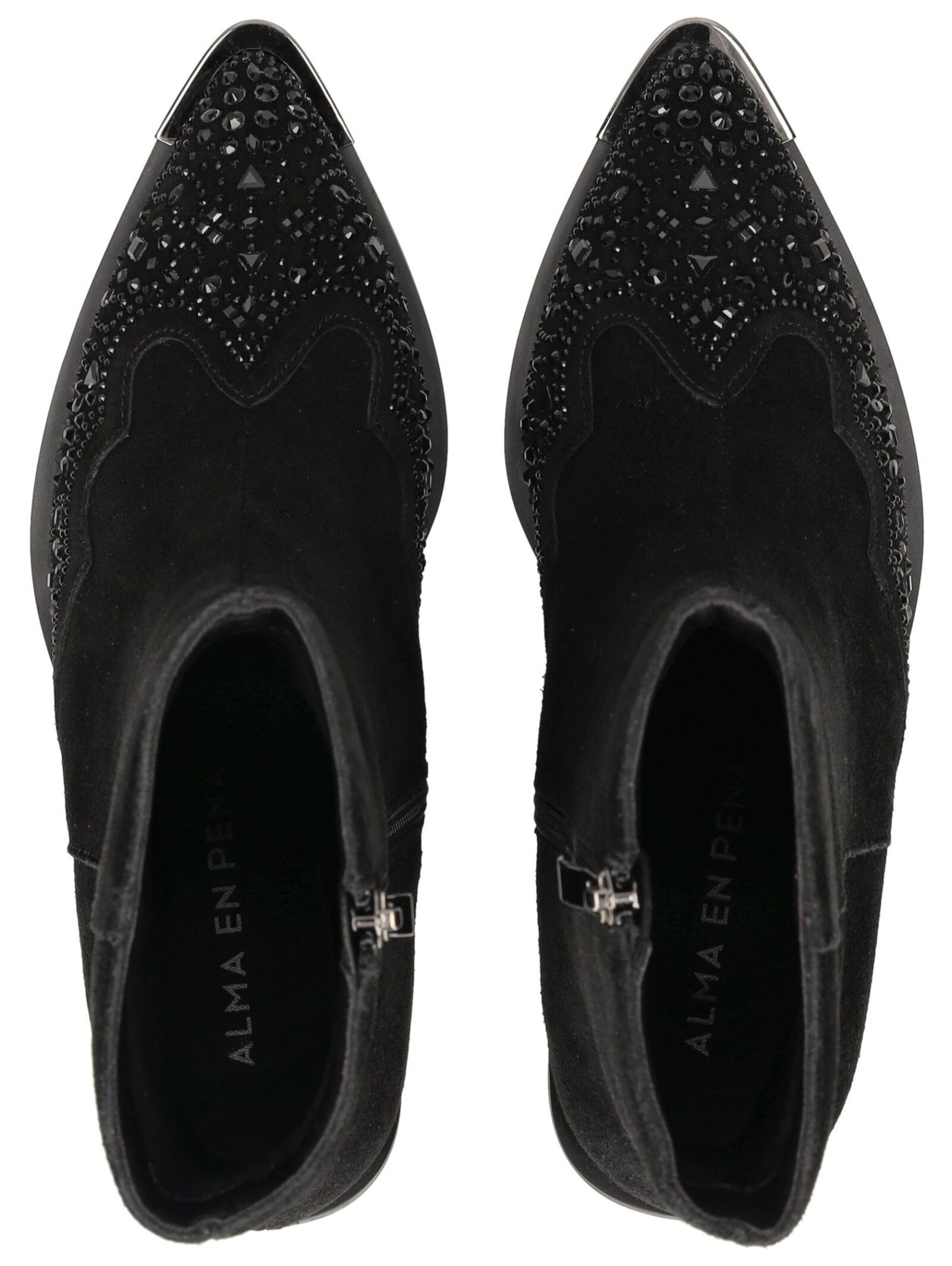 Alma En Pena Stiefelette in Schwarz