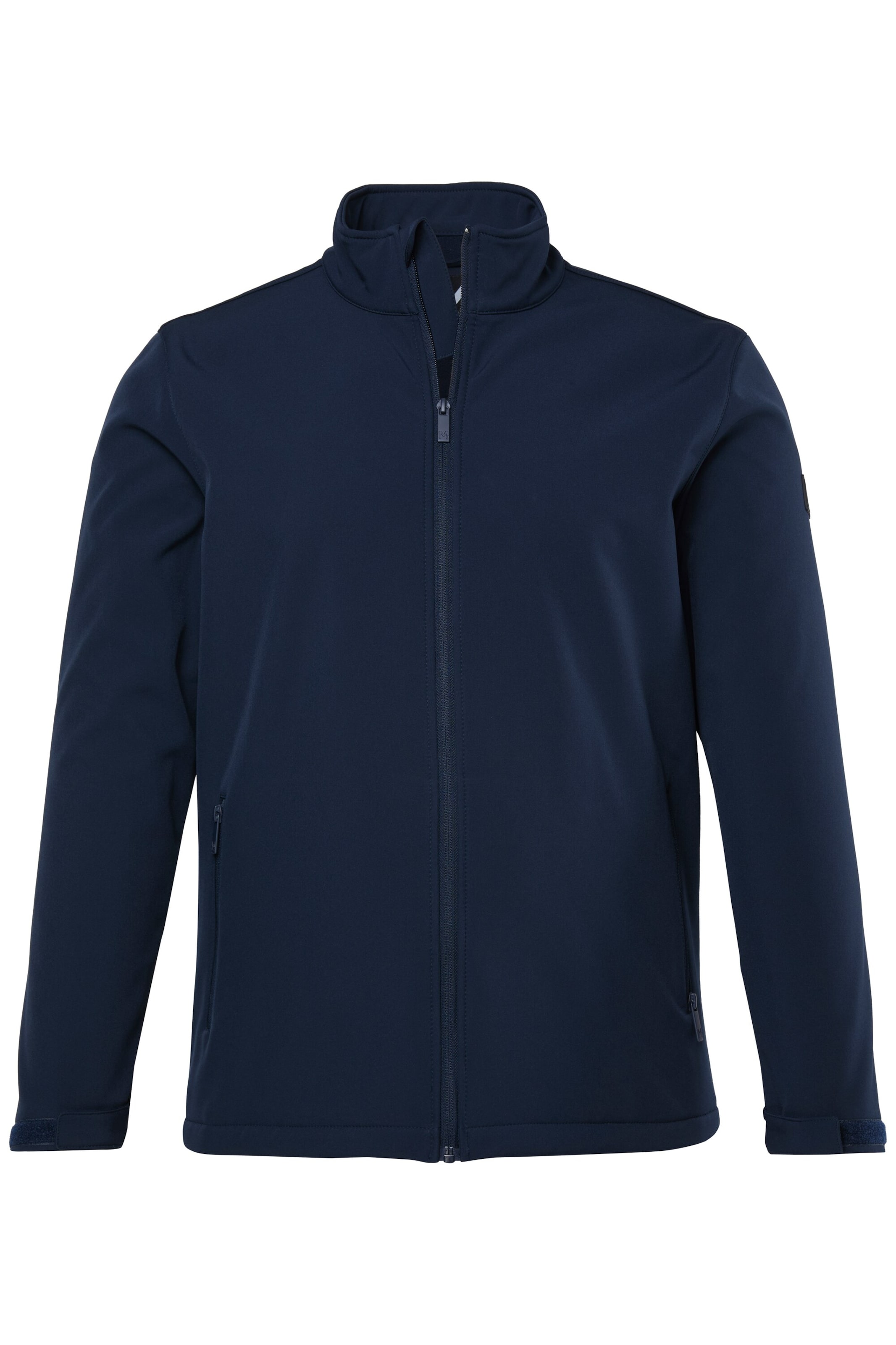Men Plus Functionele jas in Blauw: voorkant