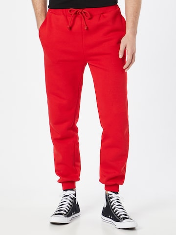 ABOUT YOU Limited Панталон 'Marlon' в червено: отпред