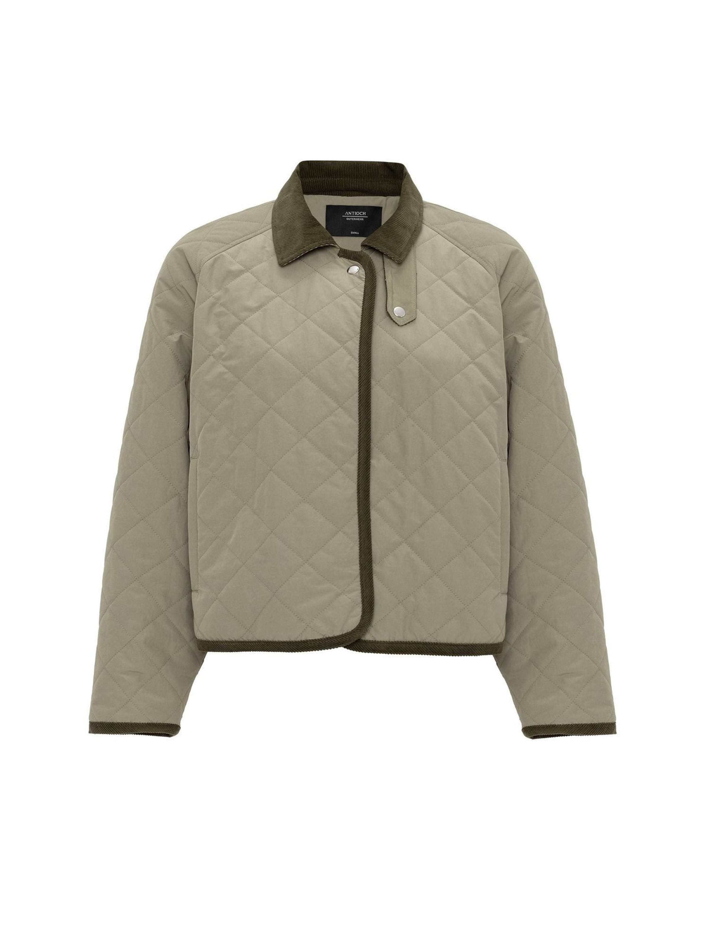 Antioch Kurtka przejściowa w kolorze zielony: przód