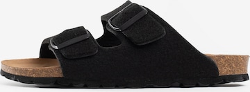 juoda Bayton Šlepetės 'Hawaii': priekis