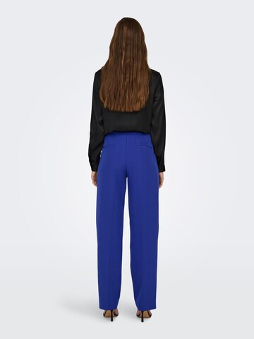 ONLY Regular Pleat-front trousers 'LANA-BERRY' in Blue