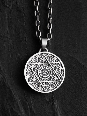 REYTEL Anhänger 'FLOWER OF LIFE' in Silber