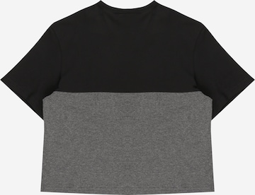 ADIDAS SPORTSWEAR T-Shirt 'Colorblock' in Schwarz