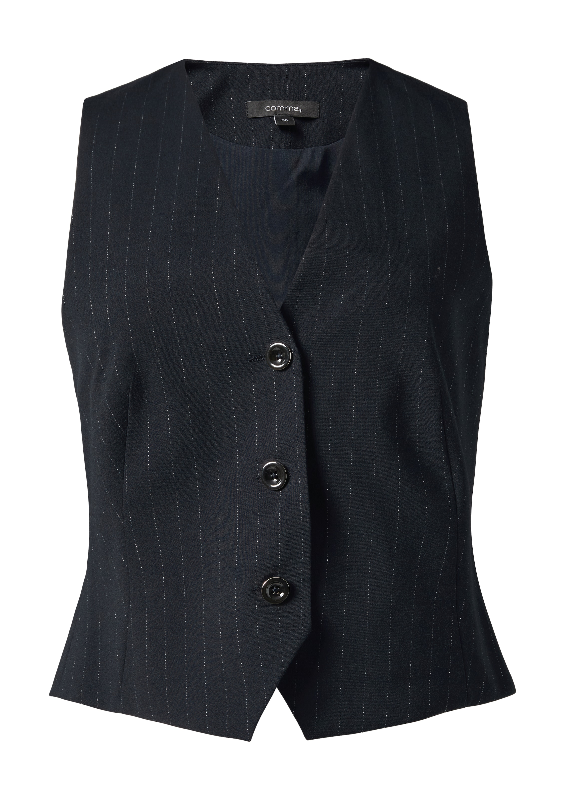 COMMA Kamizelka do garnituru w kolorze niebieski: przód