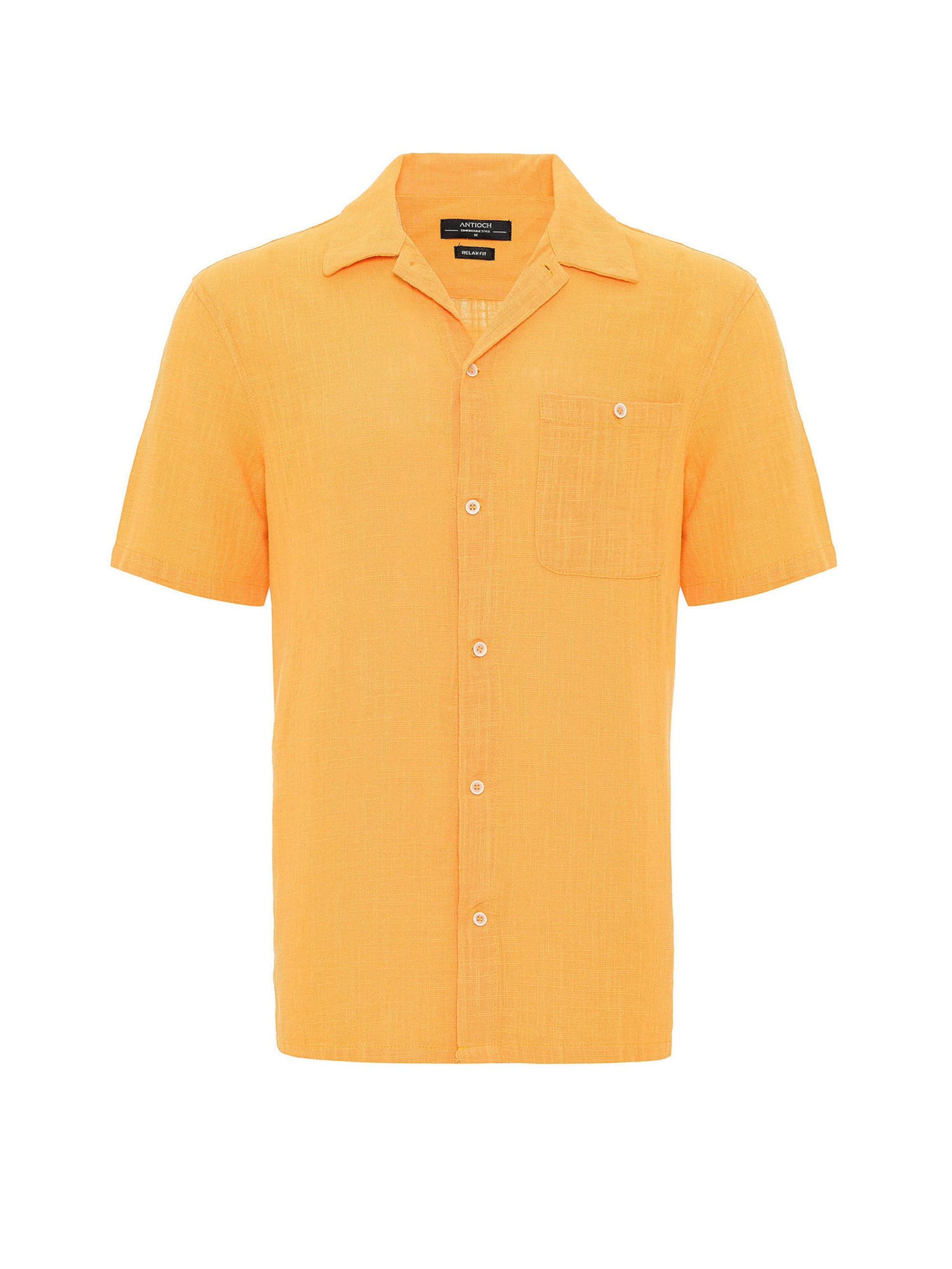 Antioch Comfort Fit Πουκάμισο σε πορτοκαλί: μπροστά