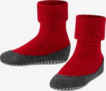 FALKE - Pantufa em vermelho: frente