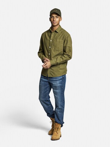 Redefined Rebel Regular fit Overhemd 'Jack' in Groen