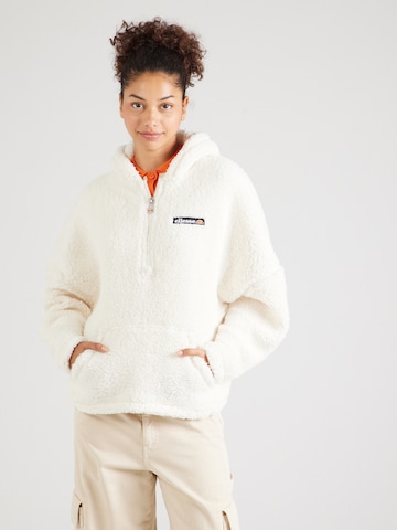 Felpa 'Zeppy' di ELLESSE in bianco: frontale