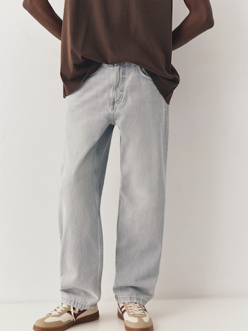 Pull&Bear Szabványos Farmer - szürke: elől