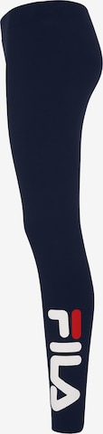 Skinny Pantaloni sport 'Baek' de la FILA pe albastru