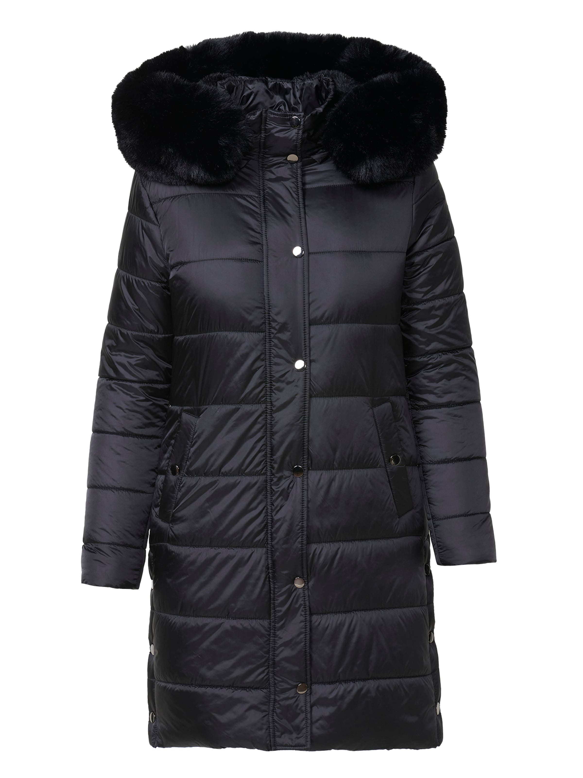 KOROSHI Pitkä talvitakki värissä sininen: etupuoli