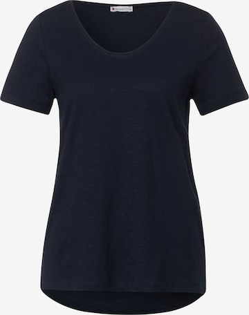 STREET ONE Shirt 'Gerda' in Blauw: voorkant