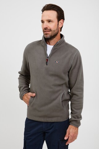 FQ1924 Sweater 'BRODER' in Grey: front