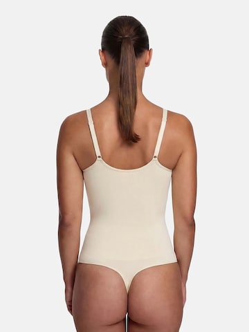 cfab (formerly creamy fabrics) - Body moldeador 'Sculpting Shapewear mit String' en beige