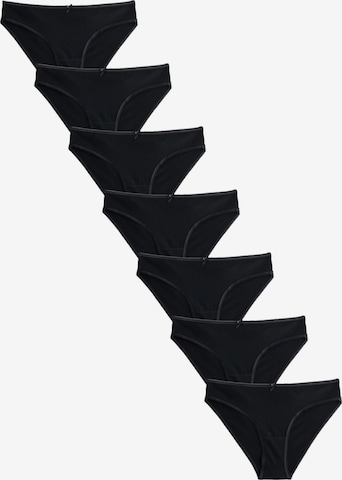 Slip di Next in nero: frontale
