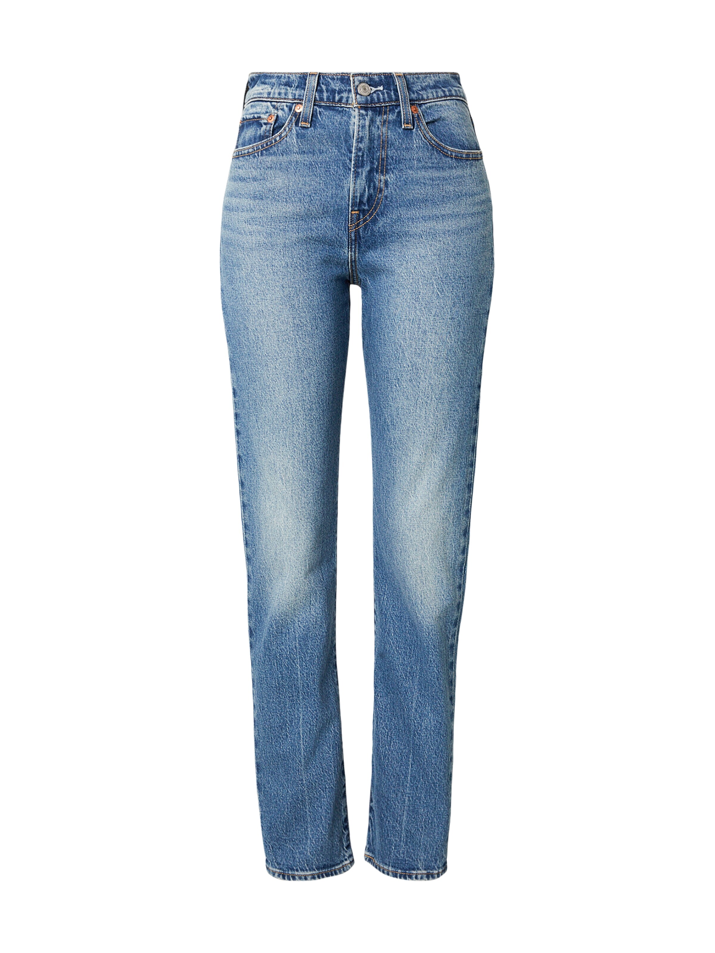 LEVI'S ® Jean 'WEDGIE SLIM' en bleu denim, Vue avec produit