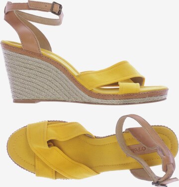 Marc O'Polo Sandals & High-Heeled Sandals in 41 in Yellow: front