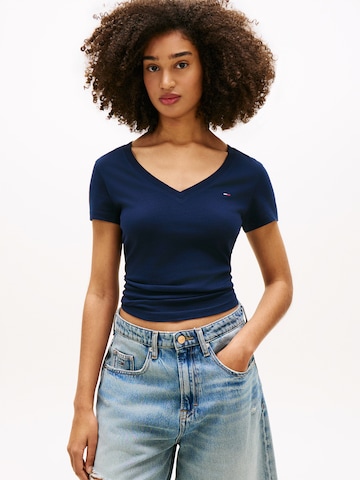 Tommy Jeans Μπλουζάκι σε μπλε: μπροστά