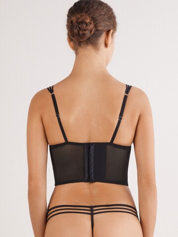 INTIMISSIMI Bustier BH 'Moon Girl' in Schwarz