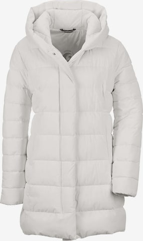 Manteau d’hiver MADELEINE en blanc : devant