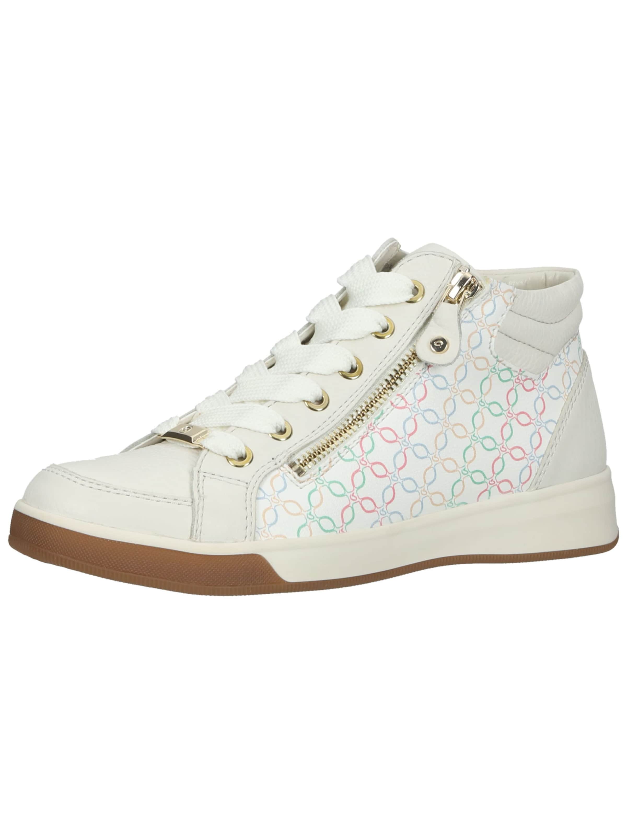 Baskets ARA Femme Rom-St-High-Soft | Semelle Intérieure Interchangeable En Bambou | Confort Ultra Doux | Tendance