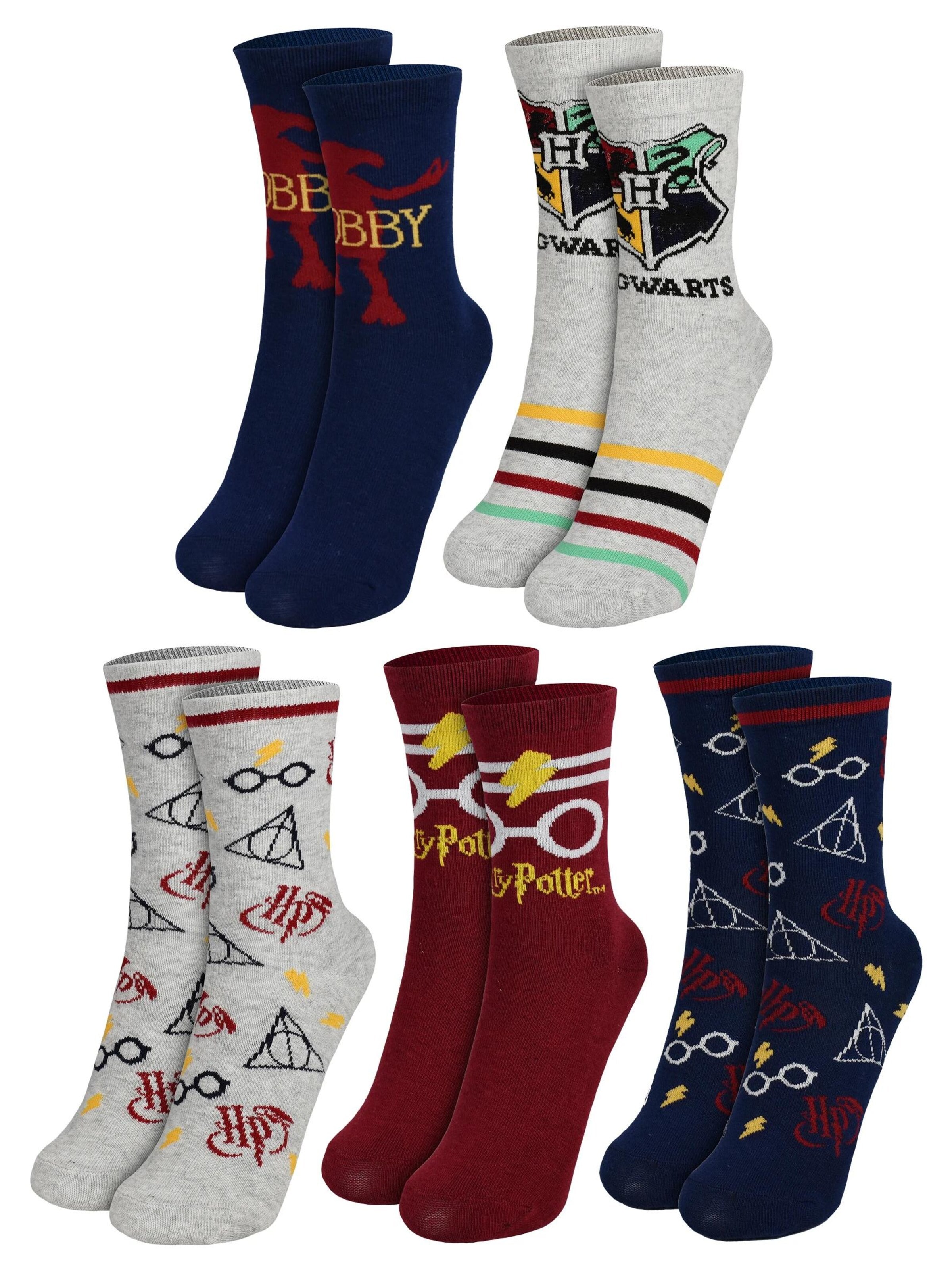 Harry Potter Socken 'Hogwarts'‌‌‌‌‌‌ in Mischfarben: Vorderseite