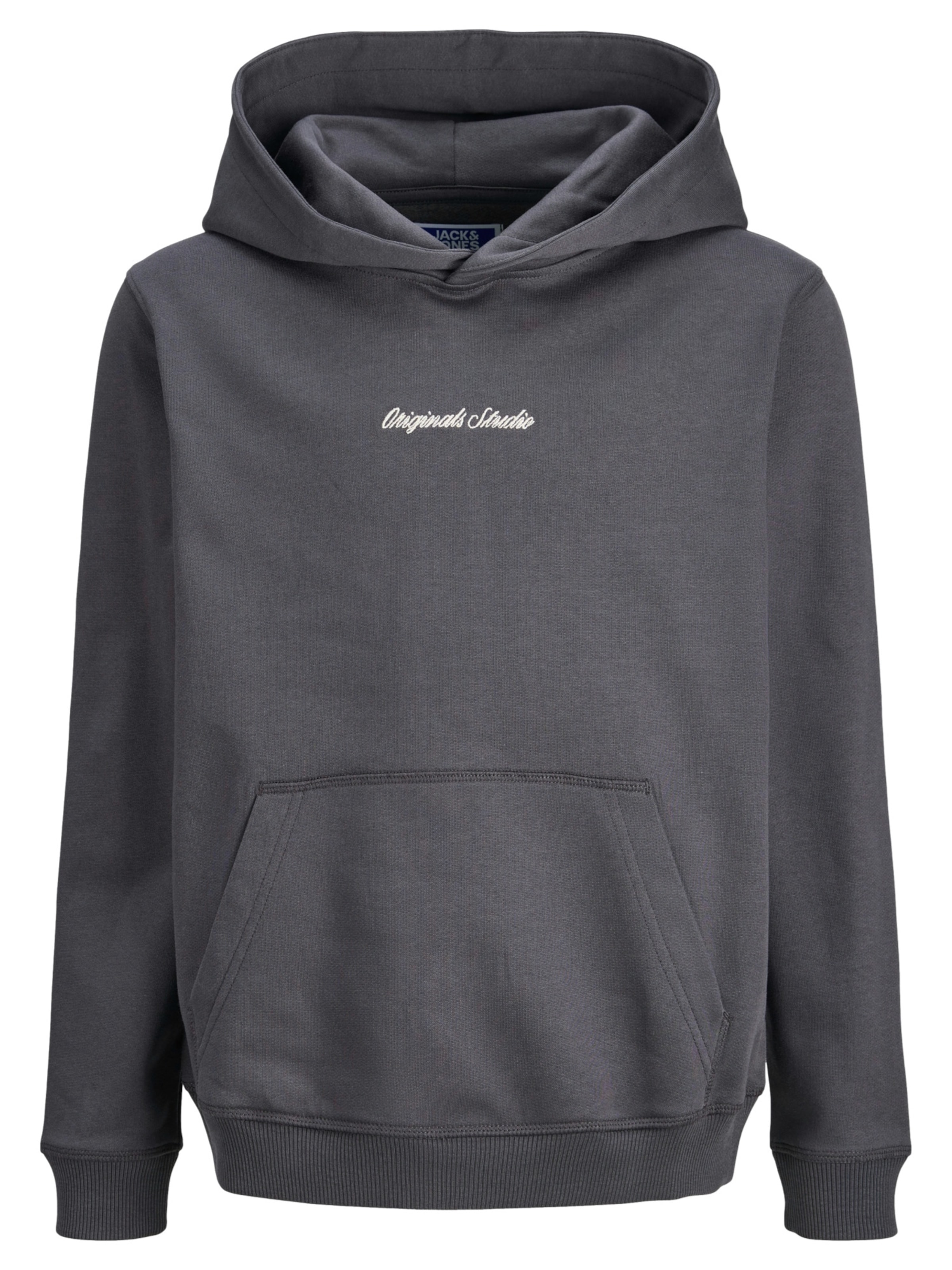 Jack & Jones Junior Sweatshirt 'Norrebro' in Grey: front