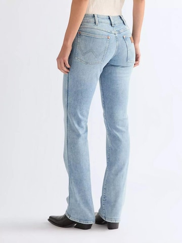 WRANGLER Bootcut Džínsy - Modrá