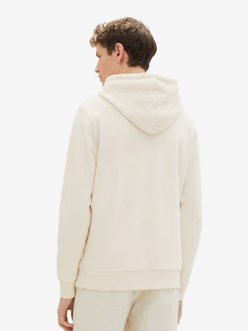 TOM TAILOR Sweatshirt in Beige