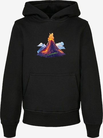 F4NT4STIC Sweatshirt 'Vulkanausbruch' in Black: front
