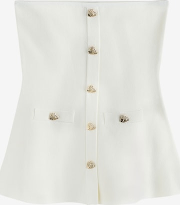 Tops en tricot Next en blanc : devant