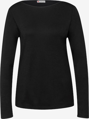STREET ONE Shirt in Black: front