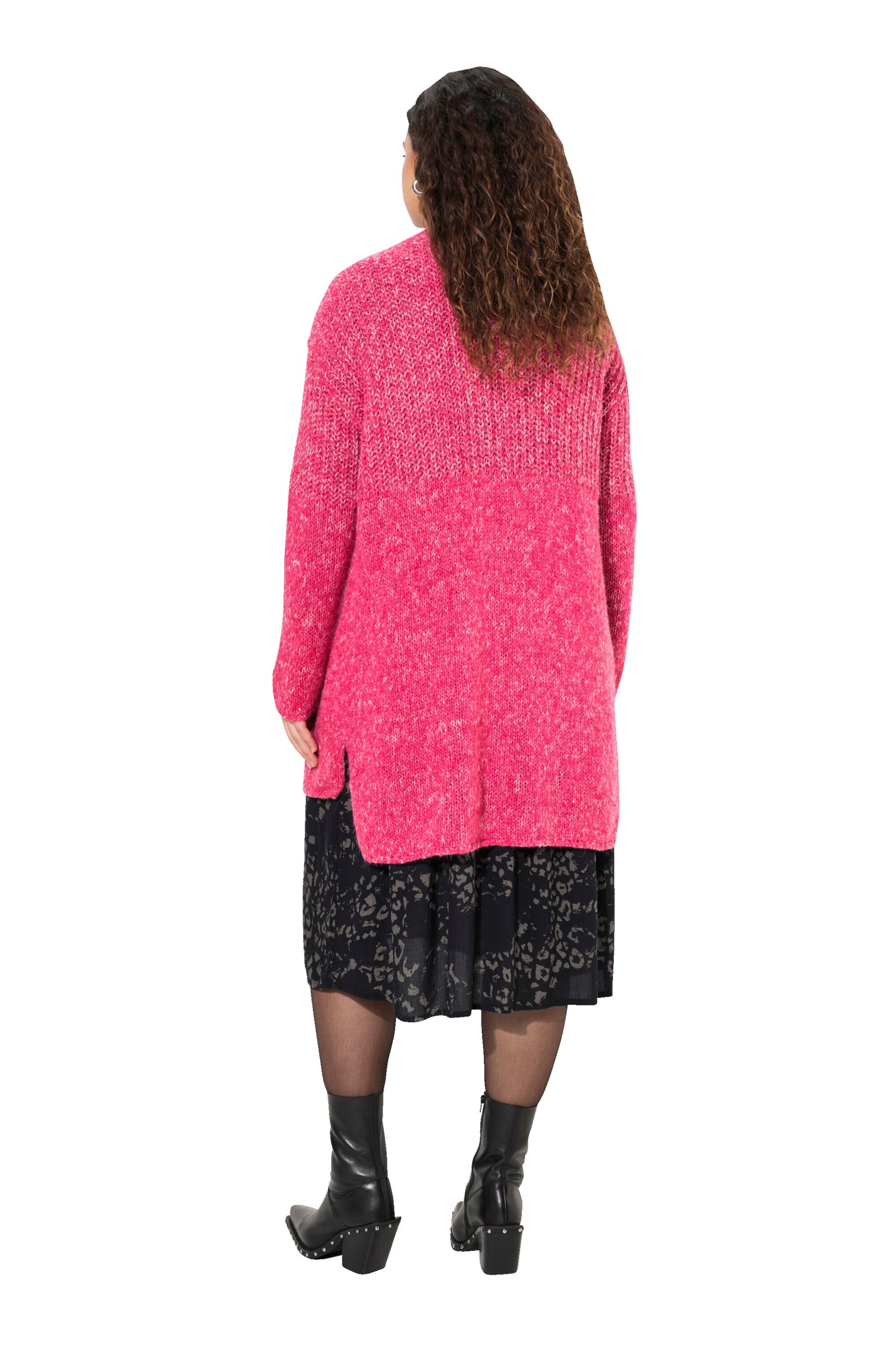 Cardigan Ulla Popken en rose