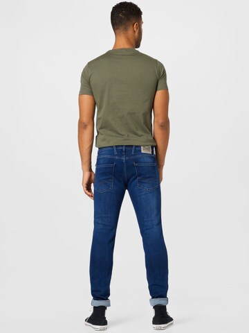 REPLAY Skinny Jeans in Blauw