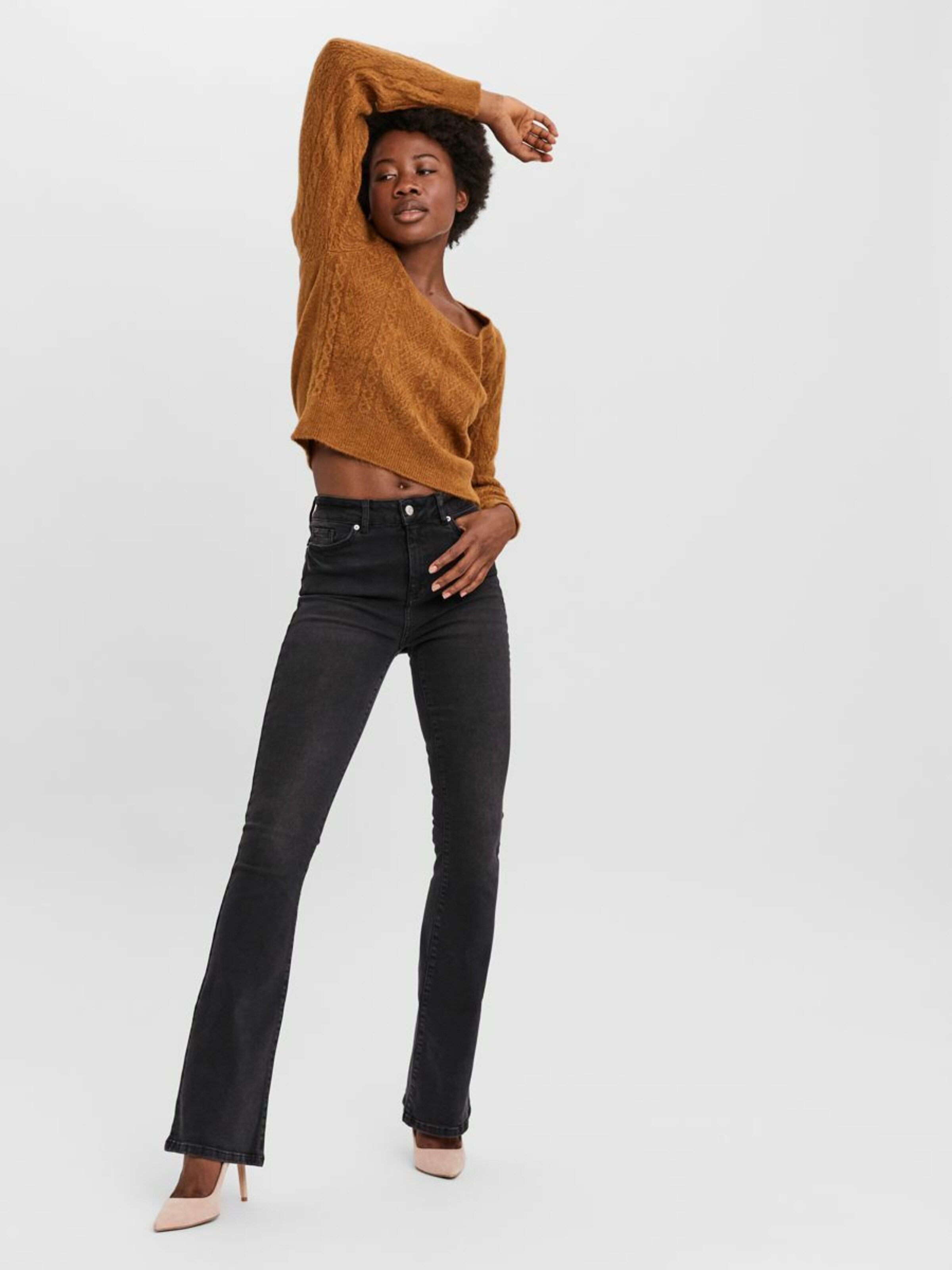Frauen Pullover & Strick VERO MODA Pullover in Karamell - KP49802 Frauen Pullover & Strick VERO MODA Pullover in Karamell - KP49802