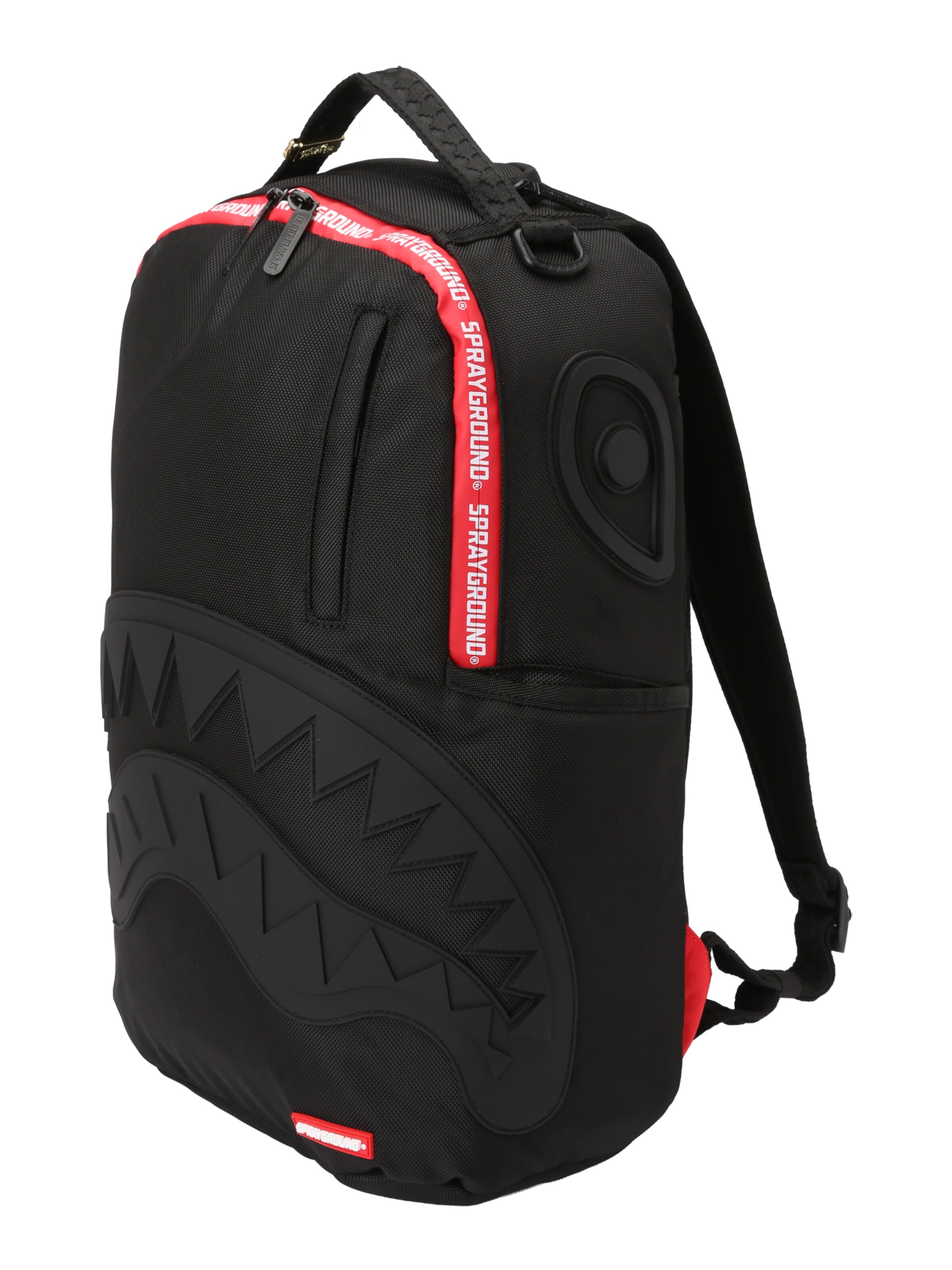 Sprayground Backpack 'SHARK DLXR' in Black