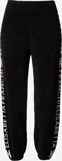 Pantaloni Elisabetta Franchi pe bej / negru, Vizualizare produs