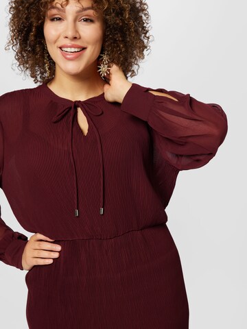 ABOUT YOU Curvy - Vestido 'Branka' en rojo