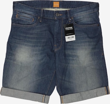 BOSS Orange Shorts 33 in Blau: Vorderseite