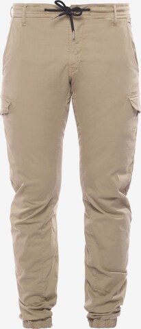 Le Temps Des Cerises Regular Jeans in Beige: front