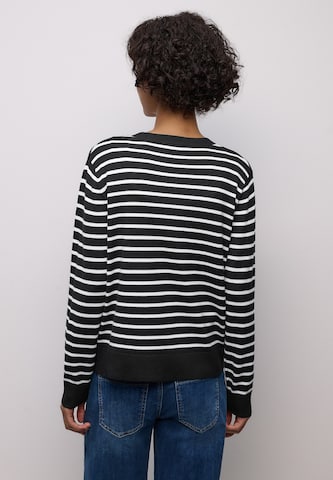 STREET ONE Strickjacke in Schwarz