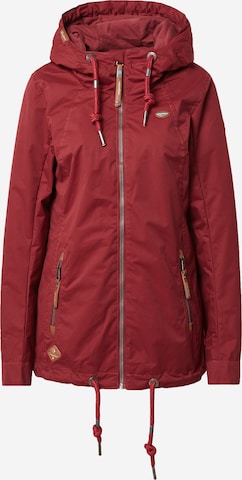 Ragwear Zimní bunda 'ZUZKA' – červená: přední strana