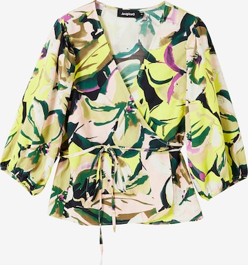 Desigual Blouse in Groen: voorkant