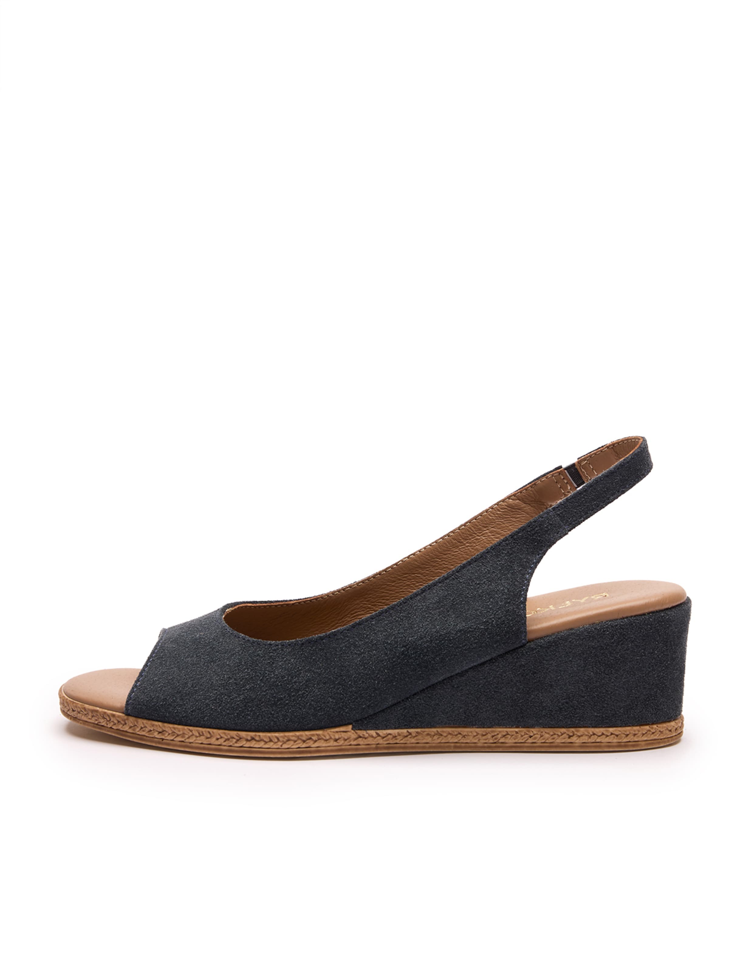 Décolleté sling di RYŁKO in grigio: frontale