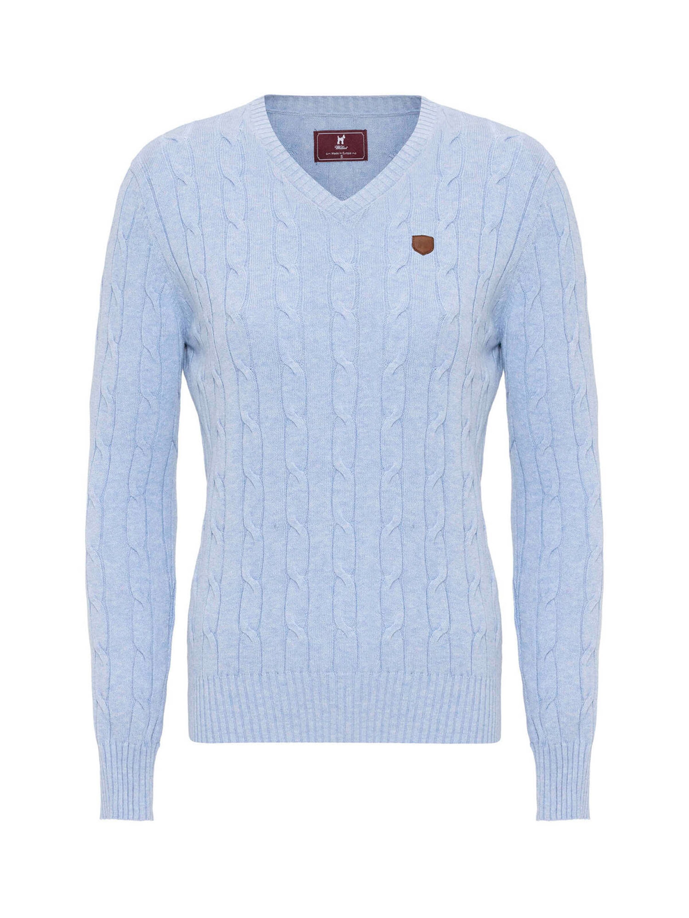 Williot Trui in Blauw: voorkant