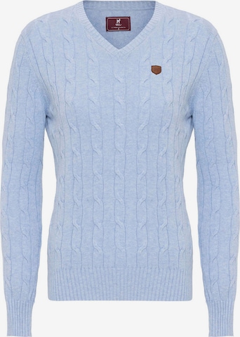 Pullover di Williot in blu: frontale