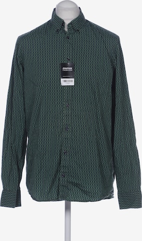 TOMMY HILFIGER Hemd XL in Grün: Vorderseite