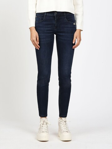 Gang Skinny Jeans '94AMELIE ' in Blauw: voorkant