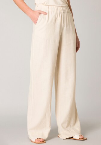 BASE LEVEL Pants in Beige: front